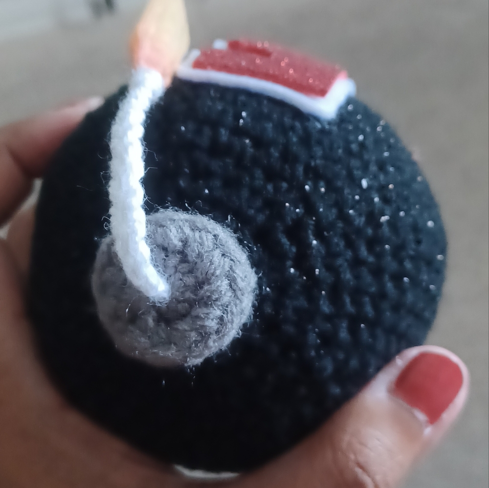 Set Of TWO 💥Hand crocheted "F Bomb"💣 - Picture 3 of 6